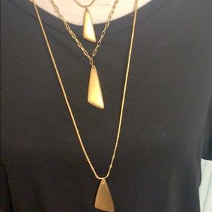 Express Matte Gold Necklace